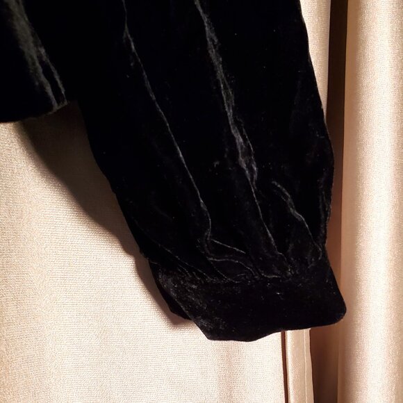 Silk Assets Faux fur waist length coat Black 2X - Picture 5 of 8